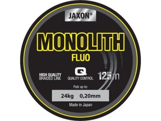 Šňůra Jaxon Monolith Fluo 0,12mm/125m